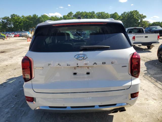 KM8R7DHE5MU183285 - 2021 HYUNDAI PALISADE CALLIGRAPHY WHITE photo 6