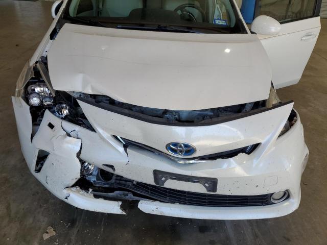 JTDZN3EU2E3309822 - 2014 TOYOTA PRIUS V WHITE photo 11