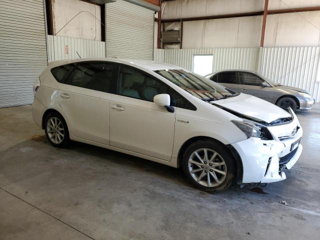 JTDZN3EU2E3309822 - 2014 TOYOTA PRIUS V WHITE photo 4