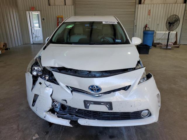 JTDZN3EU2E3309822 - 2014 TOYOTA PRIUS V WHITE photo 5