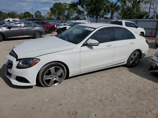 55SWF4JB6GU131976 - 2016 MERCEDES-BENZ C 300 WHITE photo 1