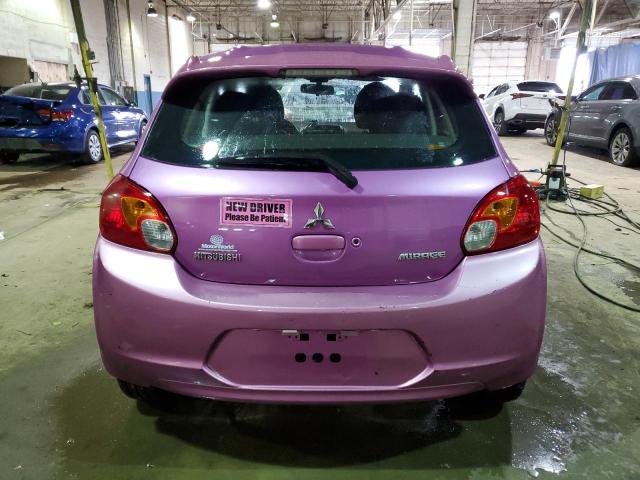 ML32A4HJXEH019063 - 2014 MITSUBISHI MIRAGE ES PURPLE photo 6