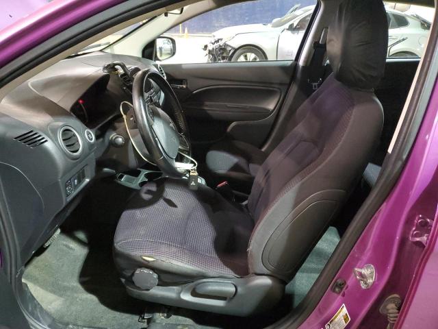 ML32A4HJXEH019063 - 2014 MITSUBISHI MIRAGE ES PURPLE photo 7