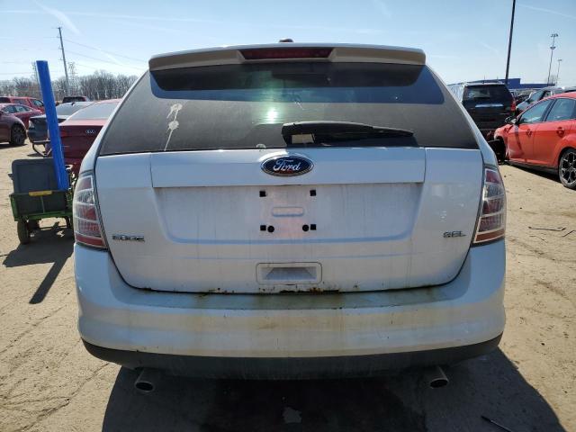 2FMDK3JC5ABA51270 - 2010 FORD EDGE SEL WHITE photo 6