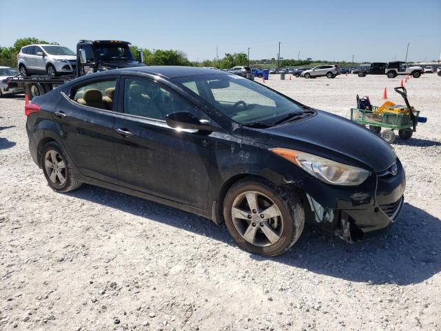 5NPDH4AE2DH279553 - 2013 HYUNDAI ELANTRA GLS BLACK photo 4