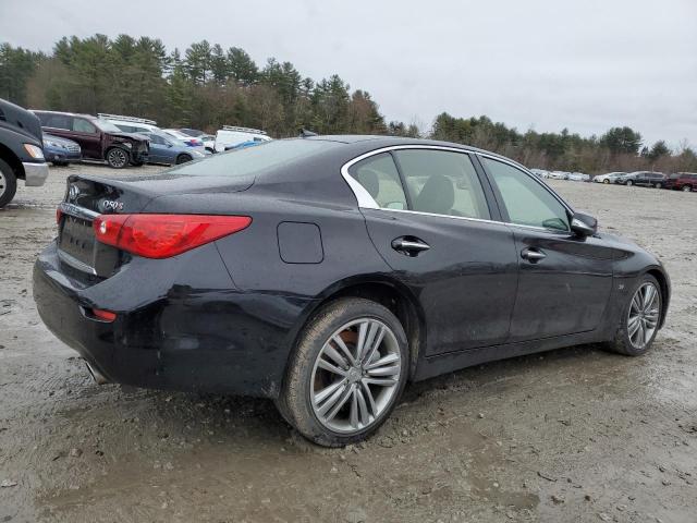 JN1BV7AR4FM421577 - 2015 INFINITI Q50 BASE BLACK photo 3