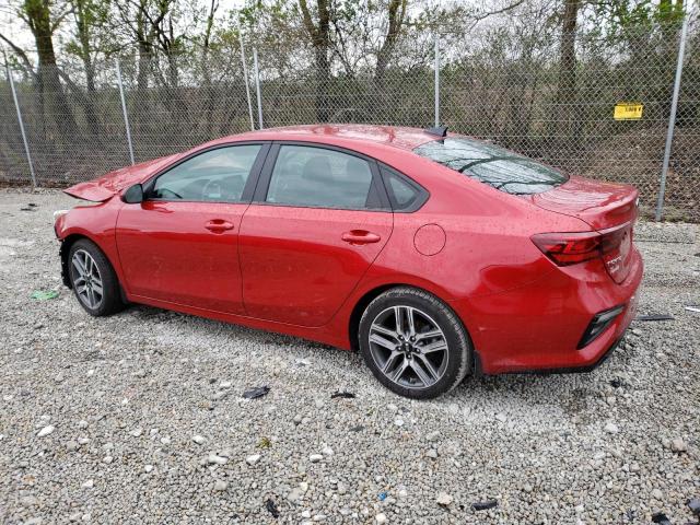 3KPF34AD9KE065921 - 2019 KIA FORTE GT LINE RED photo 2