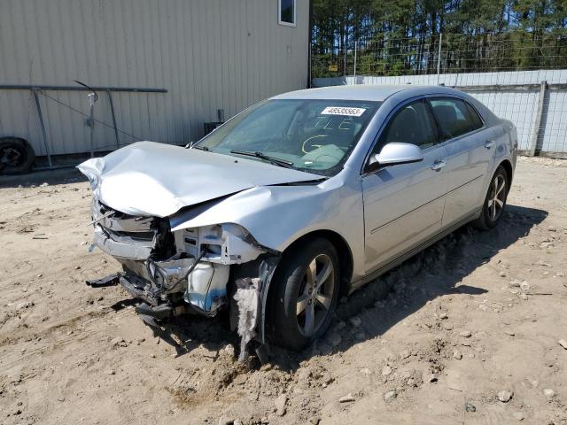 1G1ZC5E02CF269339 - 2012 CHEVROLET MALIBU 1LT SILVER photo 1