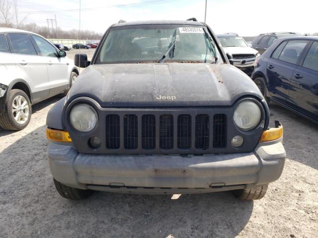 1J4GL48K37W717366 - 2007 JEEP LIBERTY SPORT BLACK photo 5