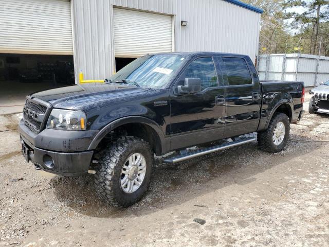 1FTPW14V26FB74912 - 2006 FORD F150 SUPERCREW BLACK photo 1