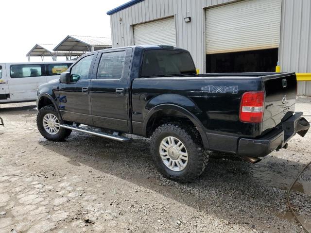 1FTPW14V26FB74912 - 2006 FORD F150 SUPERCREW BLACK photo 2