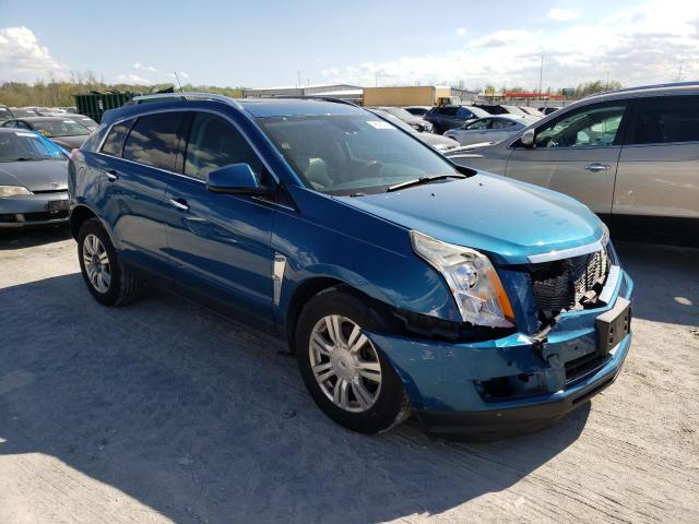 3GYFNDEY5AS557668 - 2010 CADILLAC SRX LUXURY COLLECTION BLUE photo 4