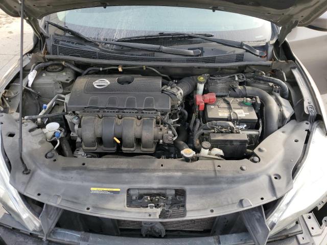 3N1AB7AP2FL646691 - 2015 NISSAN SENTRA S GRAY photo 11