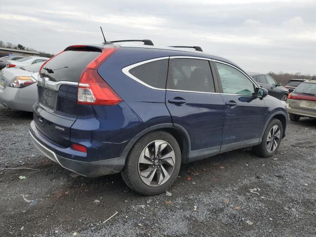 5J6RM3H91GL020051 - 2016 HONDA CR-V TOURING BLUE photo 3