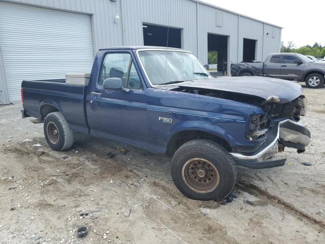 1FTDF15Y7RNA68686 - 1994 FORD F150 BLUE photo 4