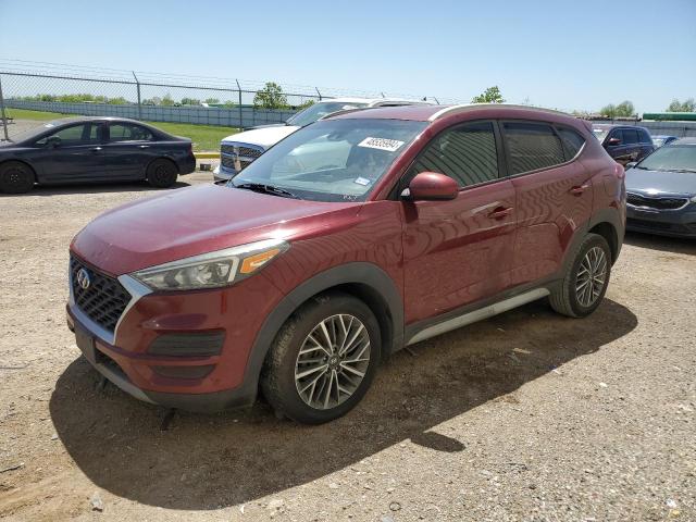 KM8J33AL5KU011265 - 2019 HYUNDAI TUCSON LIMITED RED photo 1