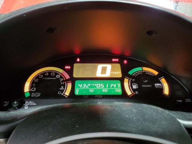 JHMZE13723T001014 - 2003 HONDA INSIGHT RED photo 9