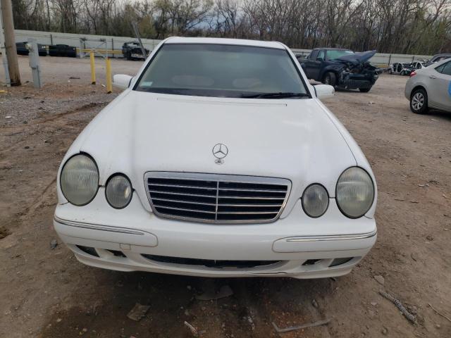 WDBJF65J31B248383 - 2001 MERCEDES-BENZ E 320 WHITE photo 5