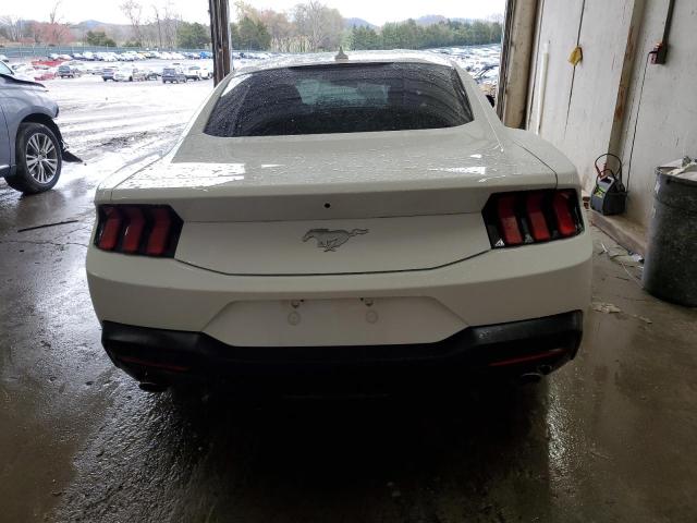 1FA6P8TH9R5111786 - 2024 FORD MUSTANG WHITE photo 6