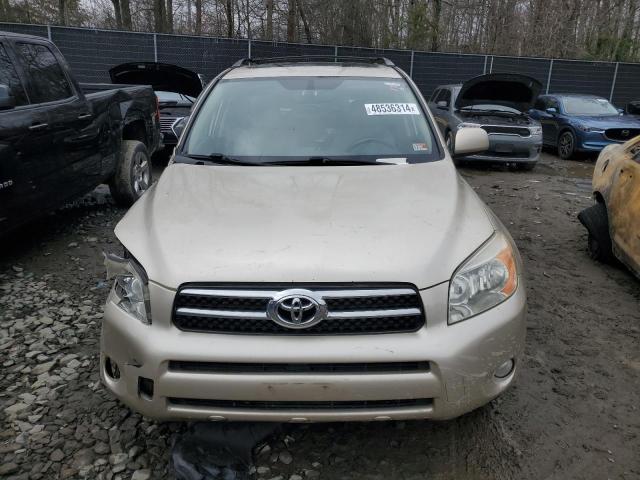 JTMZD34V885116449 - 2008 TOYOTA RAV4 LIMITED BEIGE photo 5