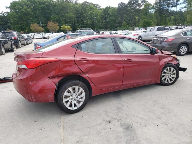 KMHDH4AE6CU431902 - 2012 HYUNDAI ELANTRA GLS BURGUNDY photo 3