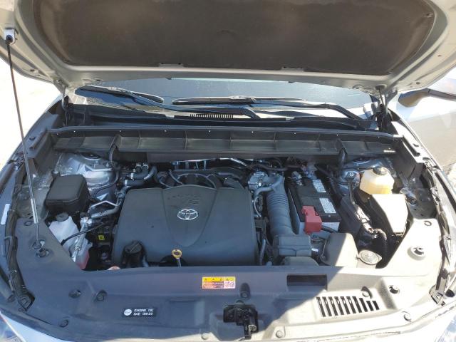5TDGZRAH3NS131604 - 2022 TOYOTA HIGHLANDER XLE 银色 照片 11