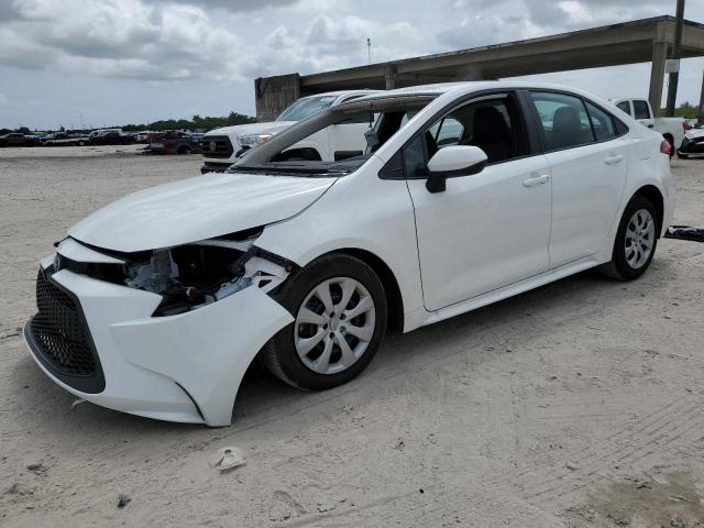 5YFEPMAE9NP362439 - 2022 TOYOTA COROLLA LE WHITE photo 1