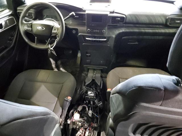 1FM5K8AB4LGC70256 - 2020 FORD EXPLORER POLICE INTERCEPTOR 黑色 照片 8