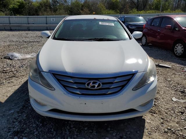 5NPEC4AC3DH690123 - 2013 HYUNDAI SONATA SE WHITE photo 5