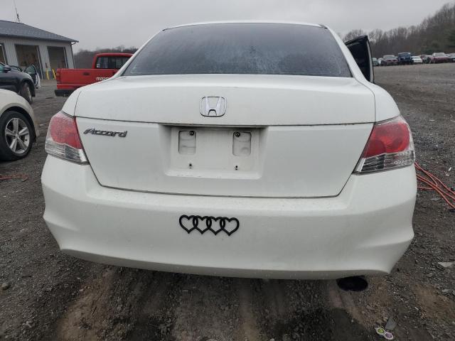 1HGCP26438A131820 - 2008 HONDA ACCORD LXP WHITE photo 6