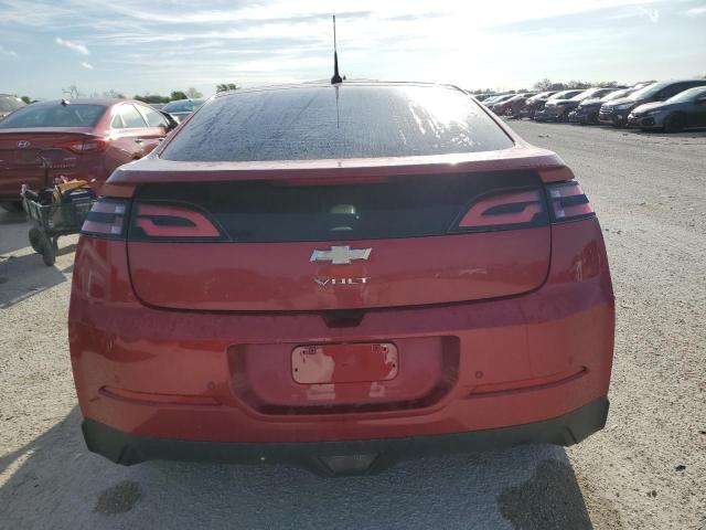 1G1RD6E46EU162959 - 2014 CHEVROLET VOLT RED photo 6