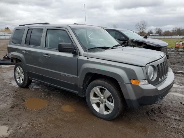 1C4NJPFA0ED619919 - 2014 JEEP PATRIOT LATITUDE GRAY photo 4