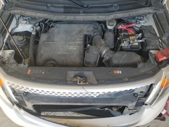 1FM5K8D85FGA33182 - 2015 FORD EXPLORER XLT Սպիտակ լուսանկար 12