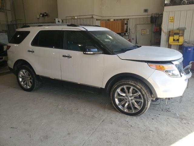 1FM5K8D85FGA33182 - 2015 FORD EXPLORER XLT Սպիտակ լուսանկար 4