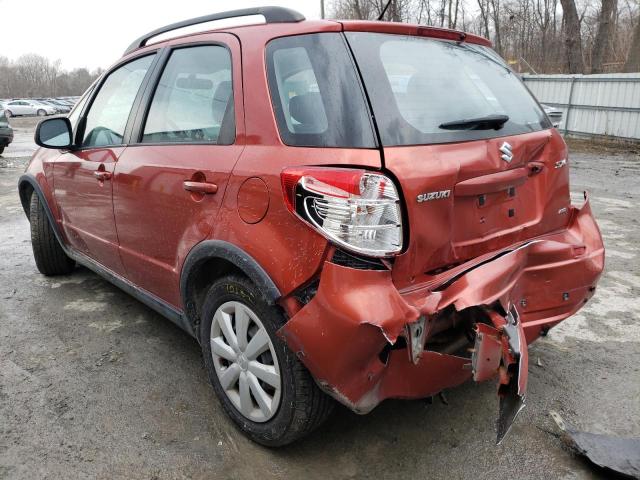 JS2YB5A30B6302915 - 2011 SUZUKI SX4 ORANGE photo 3