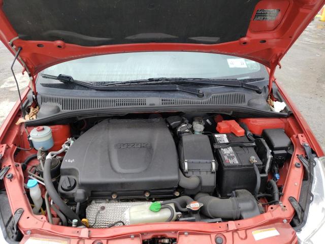 JS2YB5A30B6302915 - 2011 SUZUKI SX4 ORANGE photo 7
