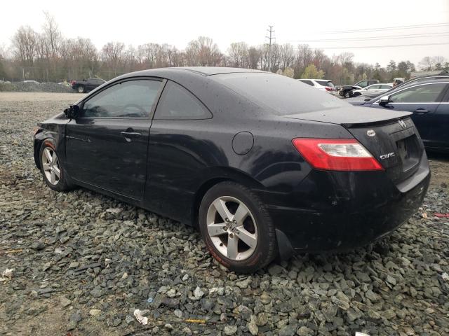 2HGFG12837H553151 - 2007 HONDA CIVIC EX BLACK photo 2