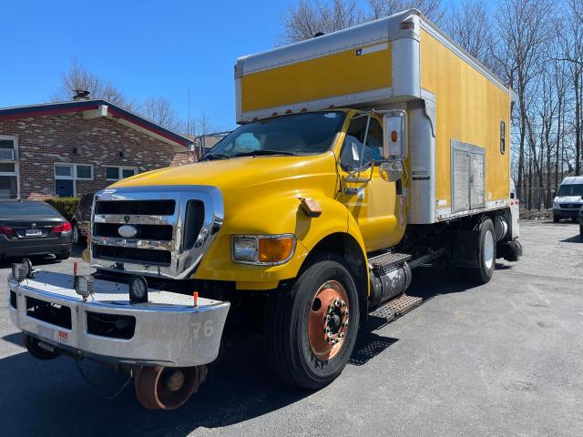 3FRWF75Z28V064927 - 2008 FORD F750 SUPER DUTY YELLOW photo 2