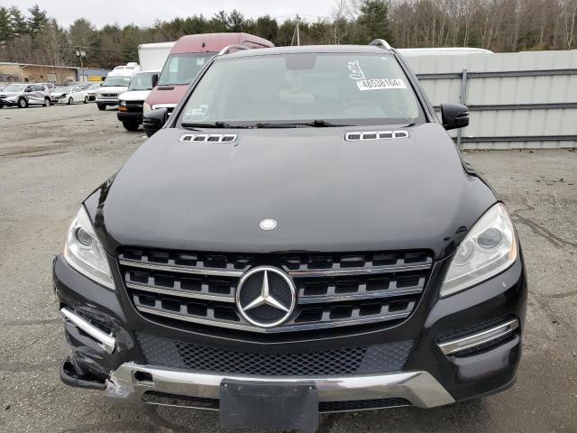 4JGDA5HB4CA033675 - 2012 MERCEDES-BENZ ML 350 4MATIC BLACK photo 5