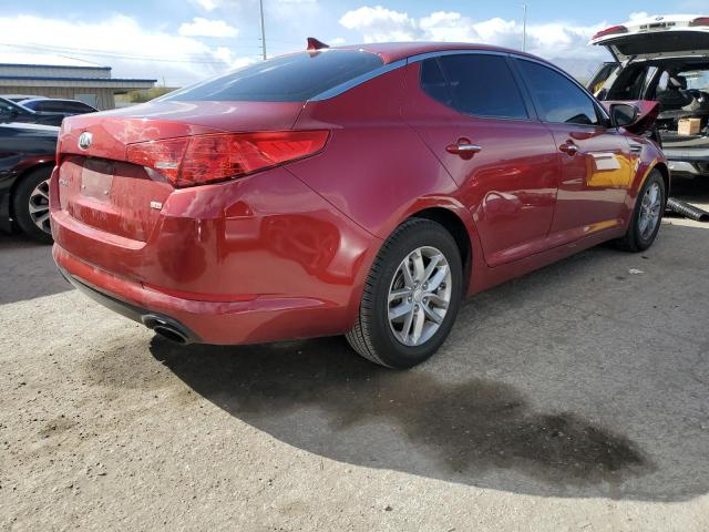 5XXGM4A75DG172843 - 2013 KIA OPTIMA LX RED photo 3