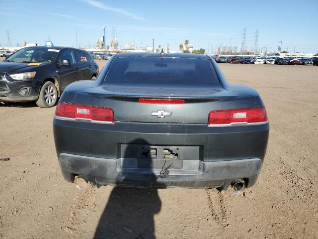 2G1FA1E38E9154137 - 2014 CHEVROLET CAMARO LS CHARCOAL photo 6