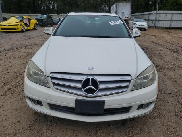 WDDGF54X69R042611 - 2009 MERCEDES-BENZ C 300 WHITE photo 5