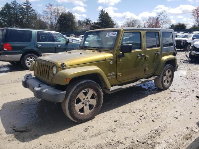 1J8GA59117L198805 - 2007 JEEP WRANGLER SAHARA GREEN photo 1