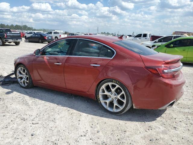 2G4GT5GX5E9241051 - 2014 BUICK REGAL GS Қызыл фото 2