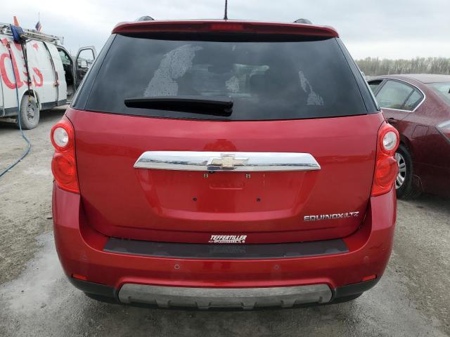 2GNALDEK4E6123576 - 2014 CHEVROLET EQUINOX LTZ RED photo 6