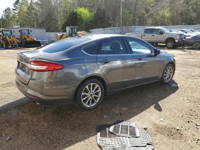 3FA6P0HD0HR351425 - 2017 FORD FUSION SE CHARCOAL photo 3