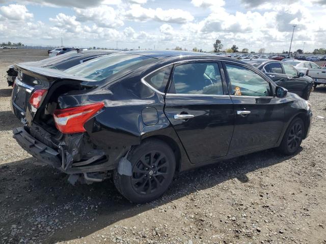 3N1AB7AP5JY286599 - 2018 NISSAN SENTRA S BLACK photo 3