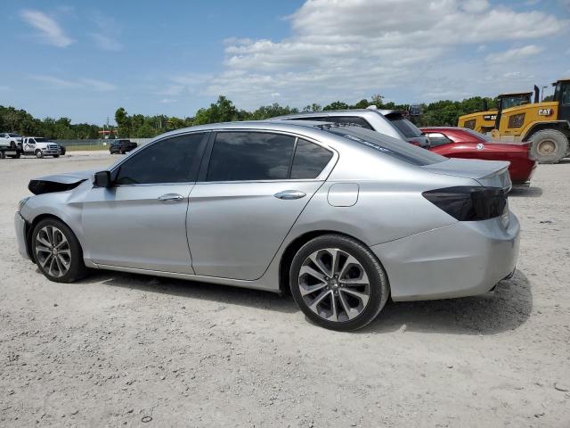 1HGCR2F5XFA161722 - 2015 HONDA ACCORD SPORT SILVER photo 2