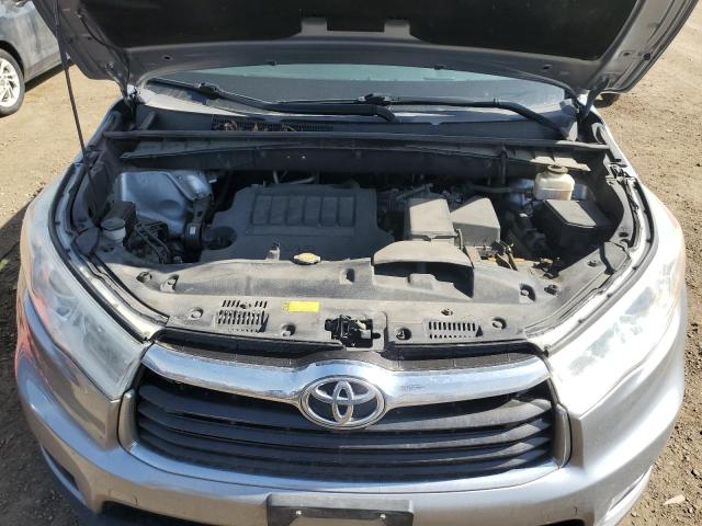 5TDJKRFH1ES060843 - 2014 TOYOTA HIGHLANDER XLE 银色 照片 12