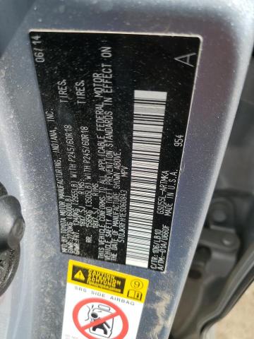 5TDJKRFH1ES060843 - 2014 TOYOTA HIGHLANDER XLE 银色 照片 13